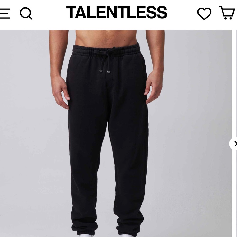 Black Talentless Sweatpants Men’s Small